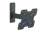 Support TV 19''-43'' Inclinable 15° Orientable 120°  Noir TVM 122H25